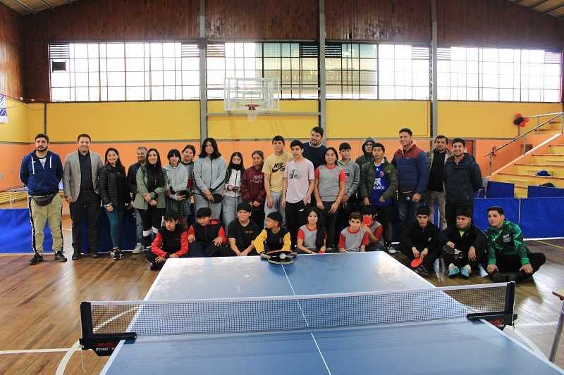 CAMPEONATO COMUNAL ESCOLAR DE TENIS DE MESA
