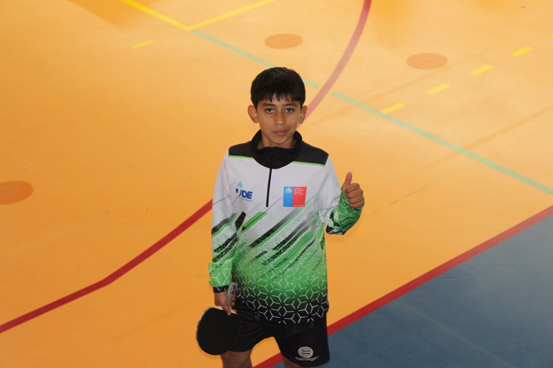 LUCAS ERRAZURIZ HERNANDEZ ESTUDIANTE DE ESCUELA CINCO COMPITE EN FINAL NACIONAL DE LOS JUEGOS DEPORTIVOS ESCOLARES